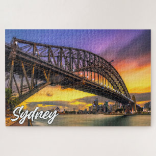 Sydney Harbor Bridge, Sydney, Australië Legpuzzel
