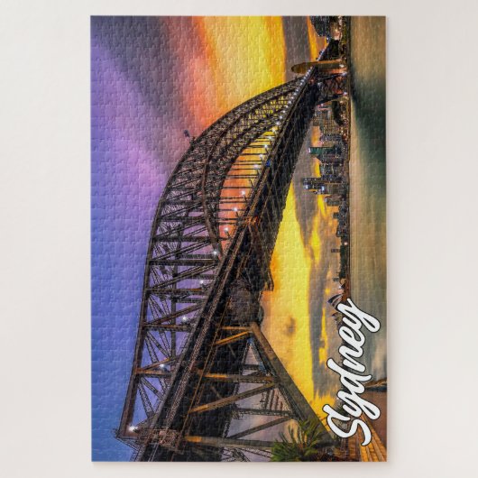 Sydney Harbor Bridge, Sydney, Australië Legpuzzel (Verticaal)