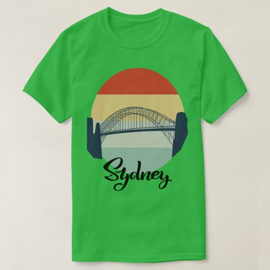 Sydney Harbor Bridge T-shirt (Design voorkant)