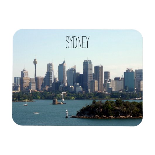 sydney harbor skyline magneet (Horizontaal)