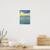Sydney Harbor skyline-reiswiekdecor Poster (Keuken)