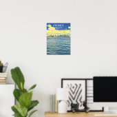 Sydney Harbor skyline-reiswiekdecor Poster (Thuiskantoor)