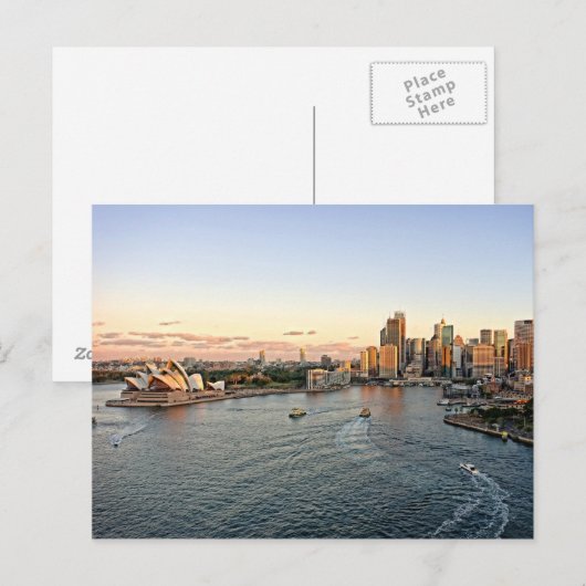 Sydney Harbour - Australië - Briefkaart (Voorkant / Achterkant)