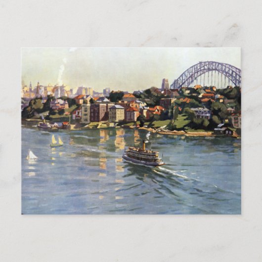 Sydney Harbour Australië Briefkaart (Voorkant)