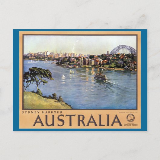 Sydney Harbour, Australië Briefkaart (Voorkant)