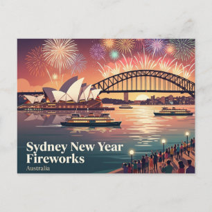 Sydney Harbour Australië Briefkaart