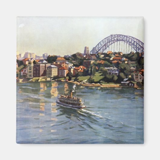 Sydney Harbour Australië Magneet (Voorkant)