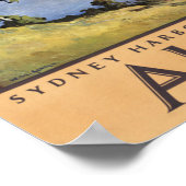 Sydney Harbour Australië Poster (Hoek)