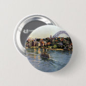 Sydney Harbour Australië Ronde Button 5,7 Cm (Voorkant /achterkant)