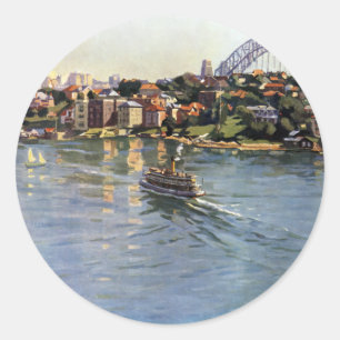 Sydney Harbour, Australië Ronde Sticker