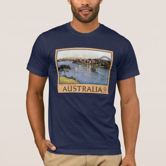 Sydney Harbour Australië T-shirt (Voorkant)