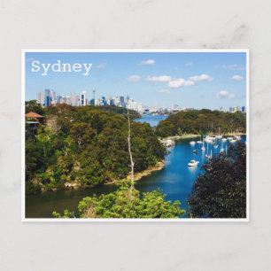 Sydney Harbour-baaien Briefkaart