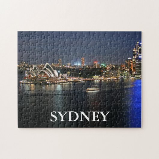 Sydney Harbour bij Circular Quay Legpuzzel (Horizontaal)