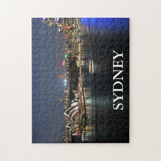 Sydney Harbour bij Circular Quay Legpuzzel (Verticaal)