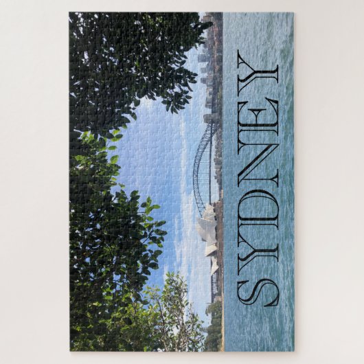 sydney harbour-boom legpuzzel (Verticaal)