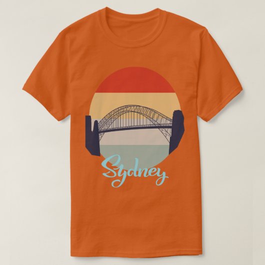 Sydney Harbour Bridge 1 T-shirt (Design voorkant)