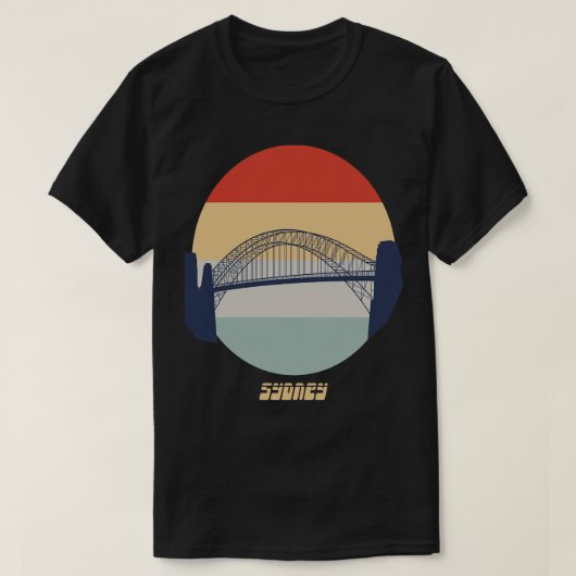 Sydney Harbour Bridge 2 T-shirt (Design voorkant)