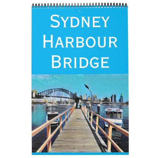 Sydney Harbour Bridge Australië Kalender (Hoes)