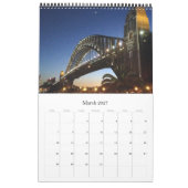 Sydney Harbour Bridge Australië Kalender (Mar 2027)
