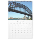 Sydney Harbour Bridge Australië Kalender (Feb 2027)