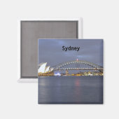 Sydney Harbour Bridge Australië Magneet (Voorkant / Achterkant)