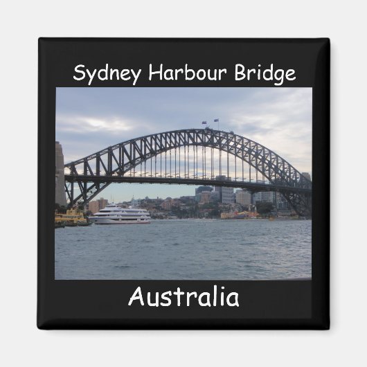 Sydney Harbour Bridge, Australië magneet (Voorkant)