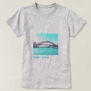 Sydney Harbour Bridge Australische reizen T-shirt