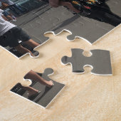Sydney Harbour Bridge & cruiseschip | Australië Legpuzzel (Zijkant)