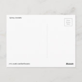 Sydney Harbour Bridge en Opera House Briefkaart (Achterkant)