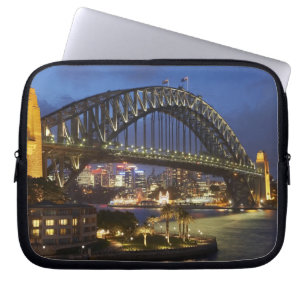 Sydney Harbour Bridge en Park Hyatt Sydney Hotel Laptop Sleeve