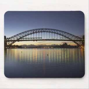 Sydney Harbour Bridge en Sydney Opera House bij Muismat