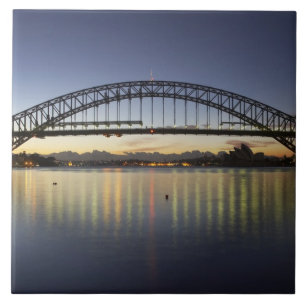 Sydney Harbour Bridge en Sydney Opera House bij Tegeltje