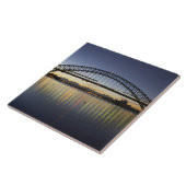 Sydney Harbour Bridge en Sydney Opera House bij Tegeltje (Zijkant)