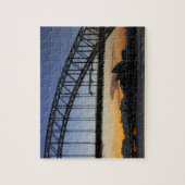 Sydney Harbour Bridge en Sydney Opera House om 2 u Legpuzzel (Verticaal)