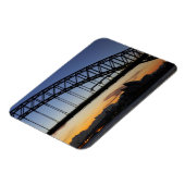 Sydney Harbour Bridge en Sydney Opera House om 2 u Magneet (Linkerzijde)