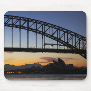 Sydney Harbour Bridge en Sydney Opera House om 2 u Muismat
