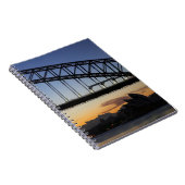 Sydney Harbour Bridge en Sydney Opera House op 2 Notitieboek (Rechterzijde)