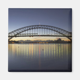 Sydney Harbour Bridge en Sydney Opera House op Magneet