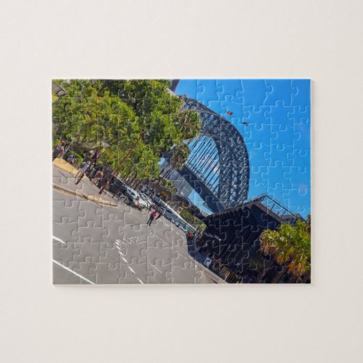 Sydney Harbour Bridge in Sydney Australië Legpuzzel (Horizontaal)