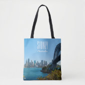 Sydney Harbour Bridge & Opera House Skyline Tote Bag (Voorkant)