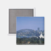 Sydney Harbour Bridge, Sydney, Australië Magneet (Voorkant / Achterkant)