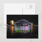 Sydney Harbour Bridge - Vrolijk kerstfeest! Briefkaart (Voorkant / Achterkant)