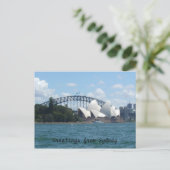 sydney harbour briefkaart (Staand voorkant)