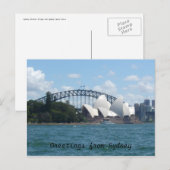 sydney harbour briefkaart (Voorkant / Achterkant)