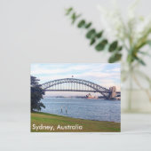 sydney harbour-gras briefkaart (Staand voorkant)