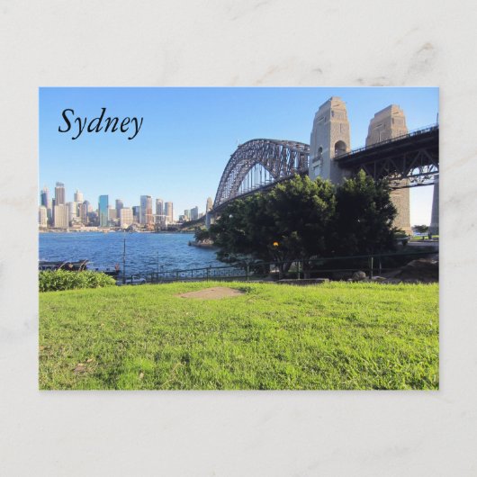 sydney harbour-gras briefkaart (Voorkant)