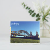 sydney harbour - groen briefkaart (Staand voorkant)