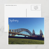 sydney harbour - groen briefkaart (Voorkant / Achterkant)