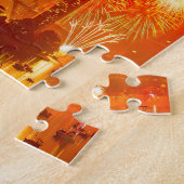 Sydney Harbour Nieuwjaar Legpuzzel (Zijkant)