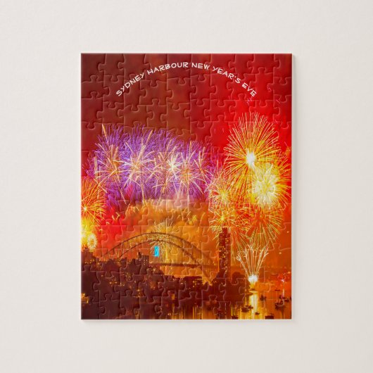 Sydney Harbour Nieuwjaar Legpuzzel (Verticaal)